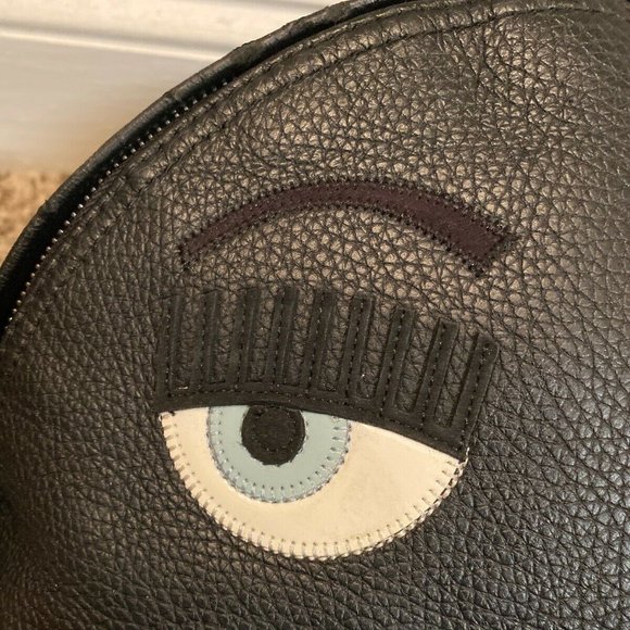 Chiara Ferragni Eye Wink Flirting Backpack Black main image 5